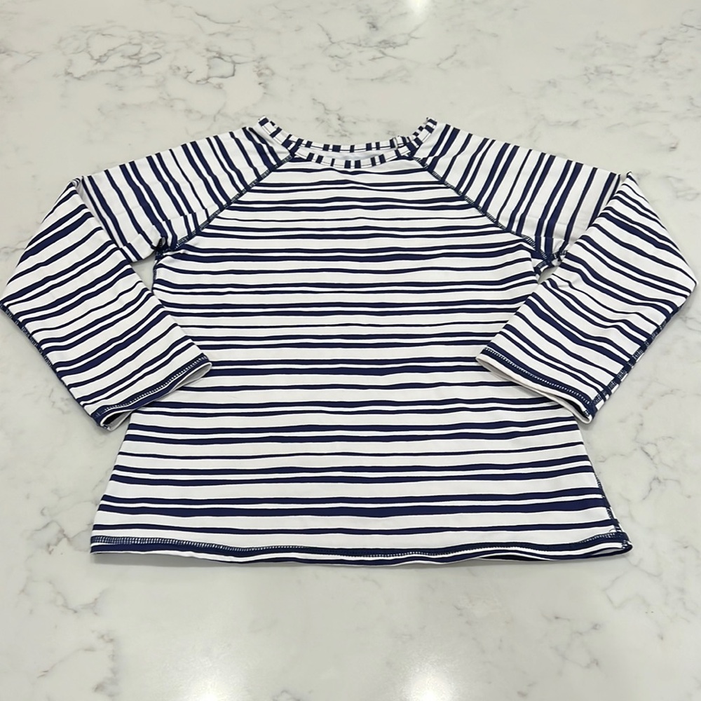 Girls size 8 Garnet Hill rash guard